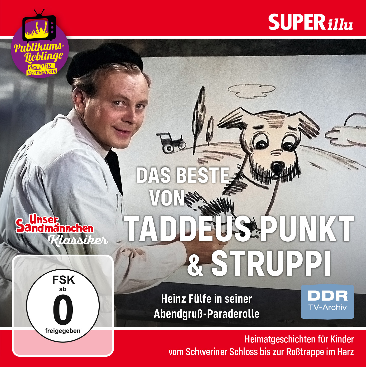 DVD - Abendgrüße mit Struppi & Taddeus Punkt